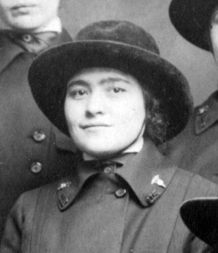 Wilma Wallace in Army Nurse Corps uniform