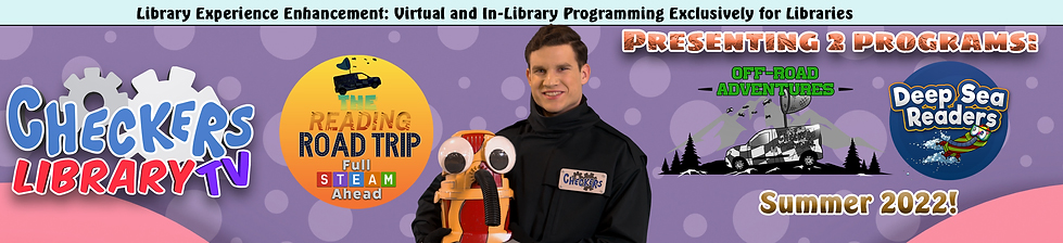 checkers Library TV is a program for children