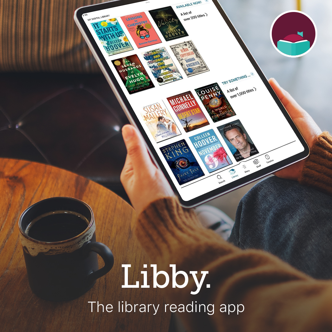 Libby. The Library Reading App. Click it.