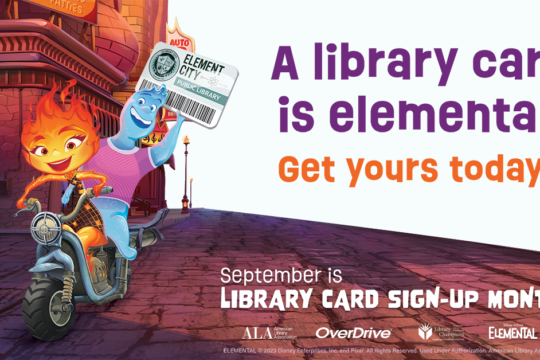 Sign up for a library card today