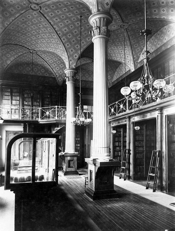 Interior of the Morrisson Library